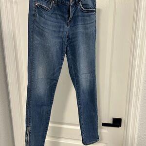 White House Black Market Blue Skinny Jeans